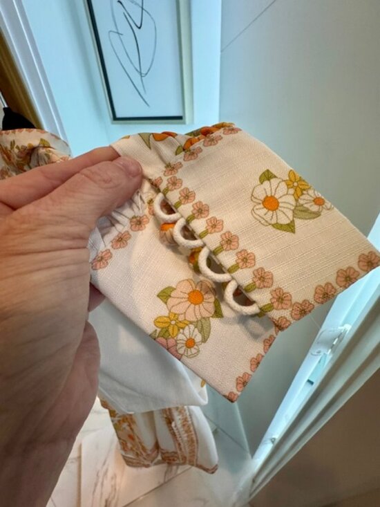 NWT - Beulah Leila Floral Retro Dress, Belted, Button Up Tuckernuck Exclusive - Picture 8 of 13